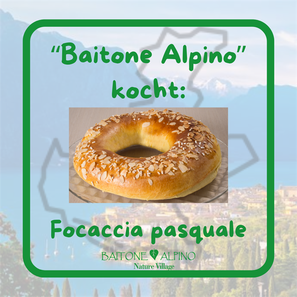 BaitoneAlpino kocht: Focaccia Pasquale